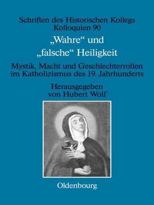 cover image of "Wahre" und "falsche" Heiligkeit